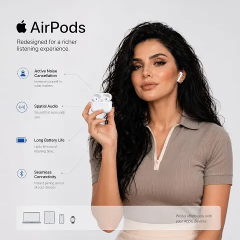 Premium AirPods Product Showcase