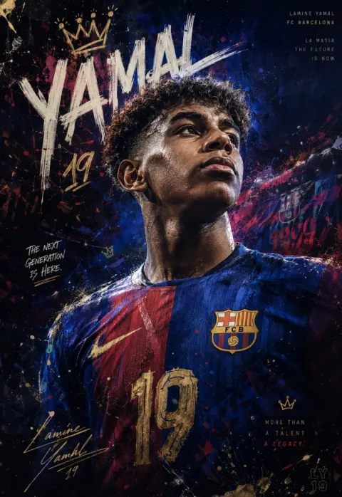 Watercolor Splash Sports Poster Art