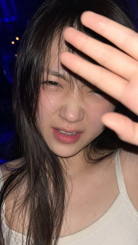 Flash Tease Candid Portrait