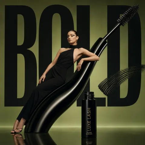 Monumental Mascara Beauty Campaign