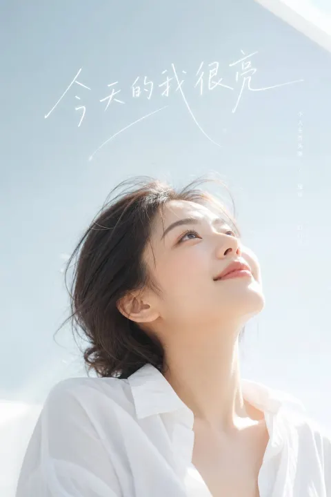 Bright Airy Portrait With Space