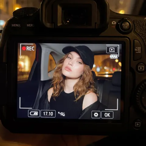 Cinematic Night Car Fashion Shoot