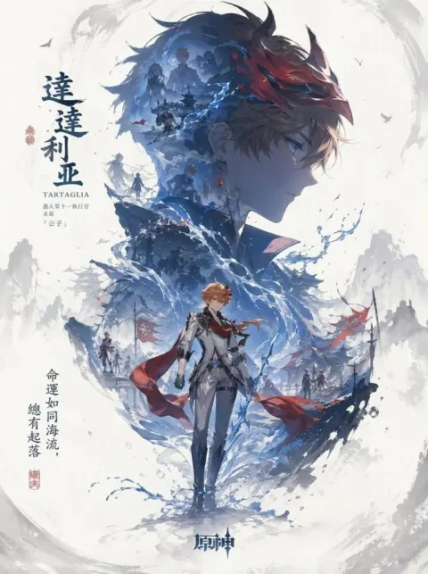 Ink Character Poster Design