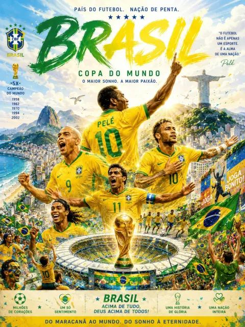 Epic National Sports Celebration Poster