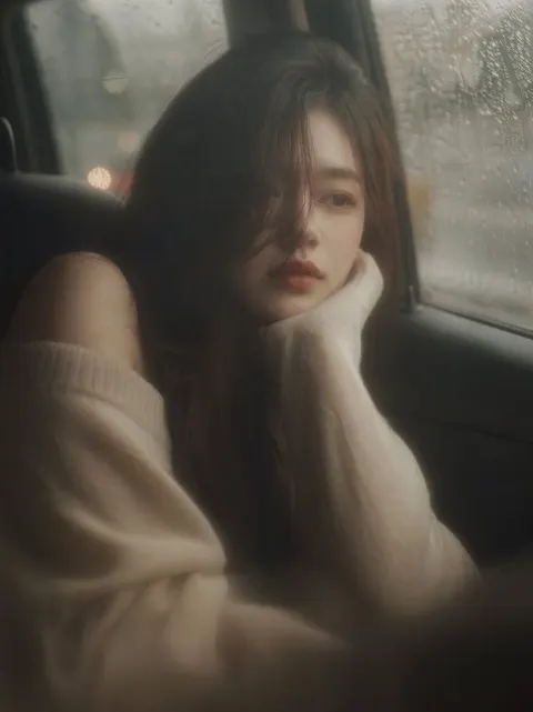 Dreamy Cinematic Car Portrait
