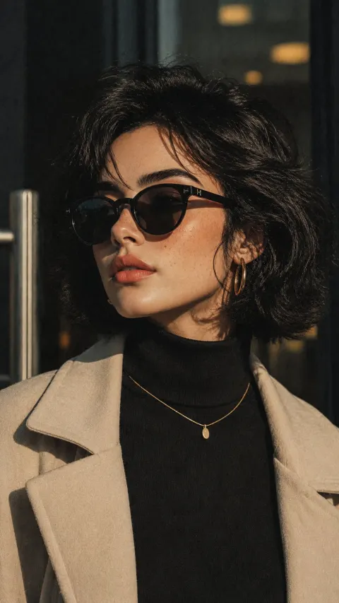 Urban Cinematic Fashion Portrait
