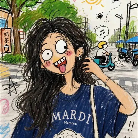 Clumsy Graffiti Photo Makeover