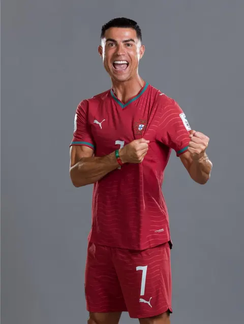 Ronaldo Legendary Football Poster Art