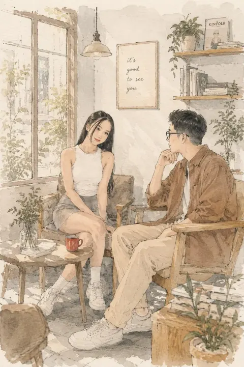Cozy Coffee Moments Together