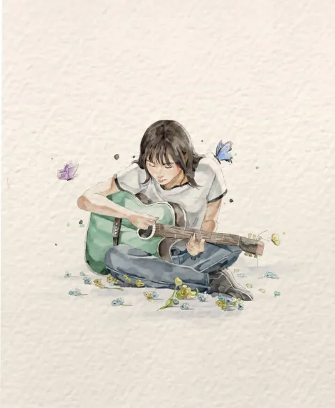 Watercolor Poetry Picture Book