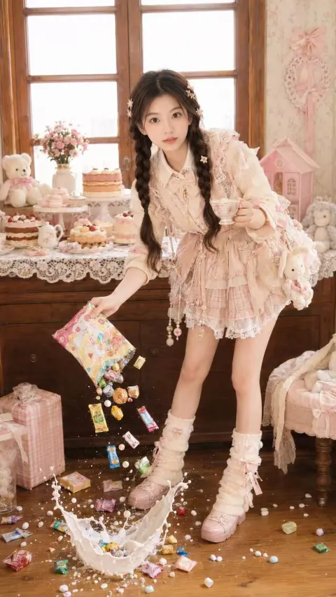Candy Dollhouse Dream Portrait