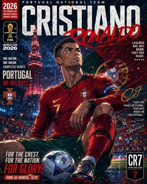 Epic Anime World Cup Hero Poster