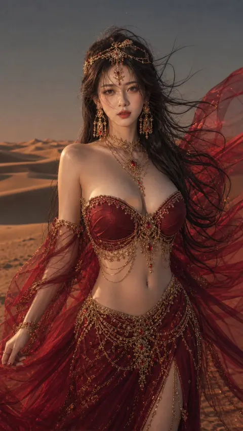 Desert Exotic Princess Portrait
