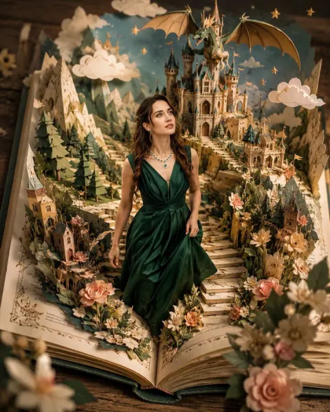 Magical Pop-Up Fairy Tale Book