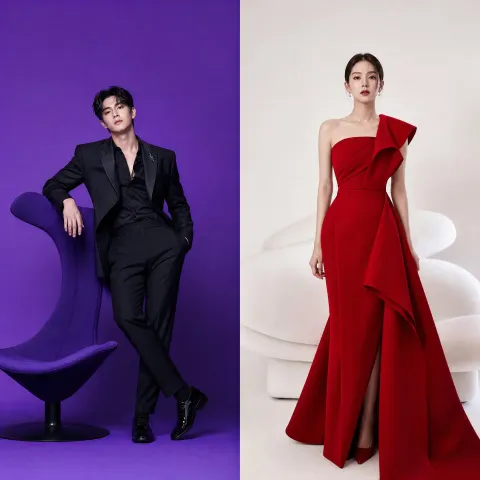 Luxury Fashion Diptych Editorial