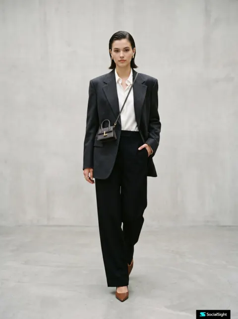 Surreal Mini Luxury Bag Fashion Editorial