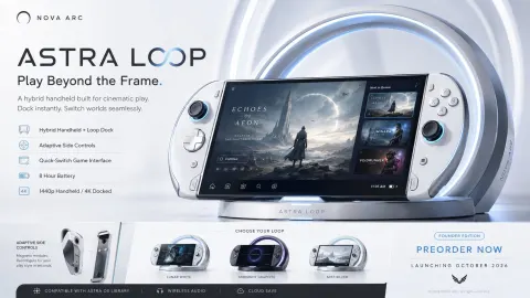 Fictional Gaming Device Ad Concept