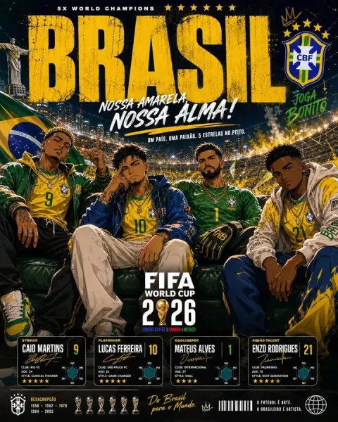 Anime World Cup Champions Poster