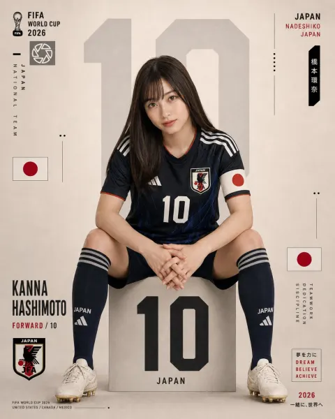 Japan Captain World Cup Poster