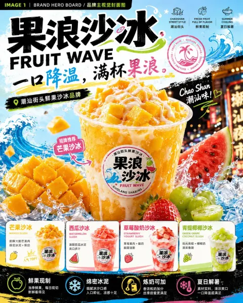 FRUIT WAVE Brand Visual Proposal