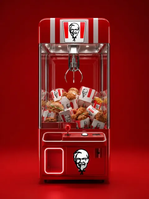 Futuristic Premium Brand Claw Machine