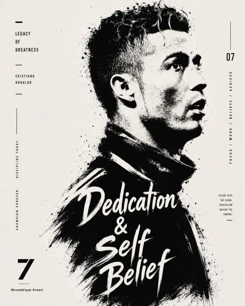High Contrast Editorial Poster