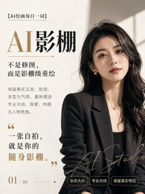 High-End Fashion Magazine Portrait