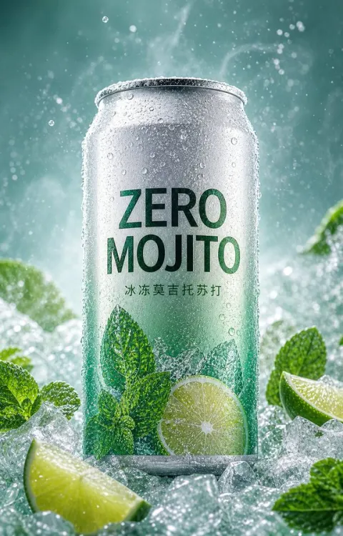 Flavor Immersion Soda Hero Poster