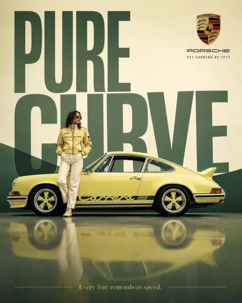 Hyper-Realistic Vintage Car Poster