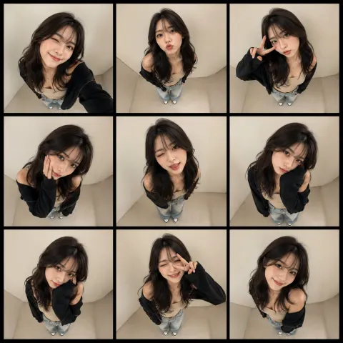 Fisheye Fashion Contact Sheet
