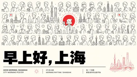 Good Morning Shanghai Poster