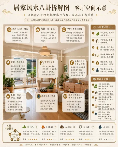 Feng Shui Bagua Analysis for Interior Design