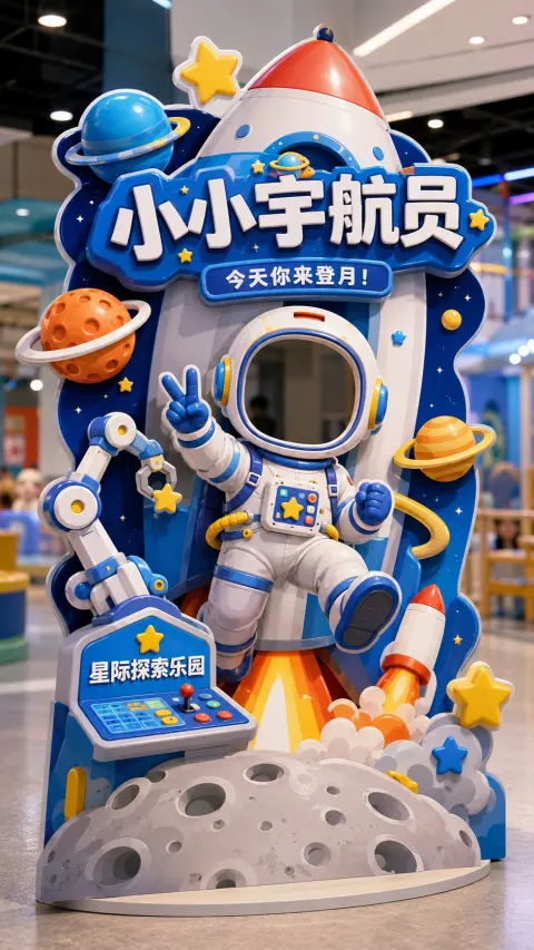 Interactive Photo Standee Design