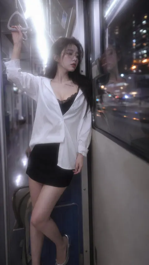 Neon Solitude Last Train