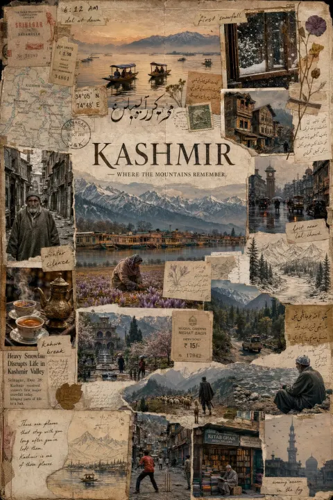 Kashmir Mountains Remember