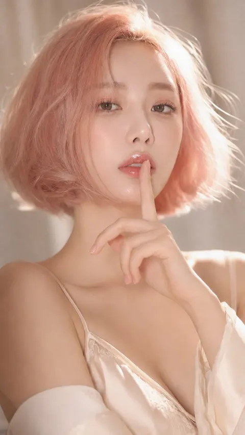 Korean Editorial Cool Girl Portrait