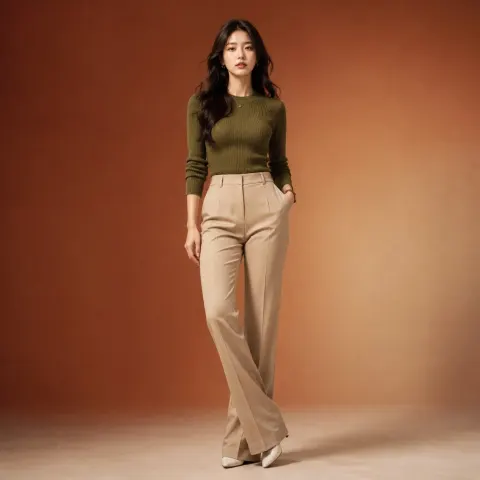 Korean Supermodel Luxury Fashion Editorial