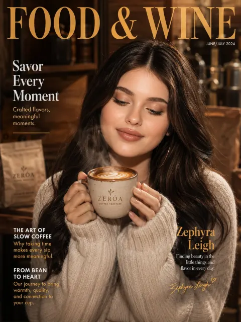 Cozy Coffee Magazine Cover