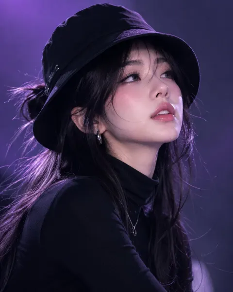 Mysterious Korean Beauty Portrait