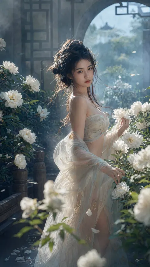 Enchanting Fox Spirit Portrait