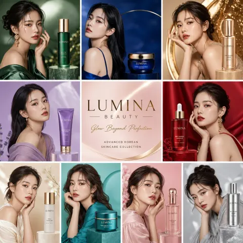 Veloria Beauty Luxury Grid Campaign