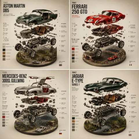 Classic Car Poster Design