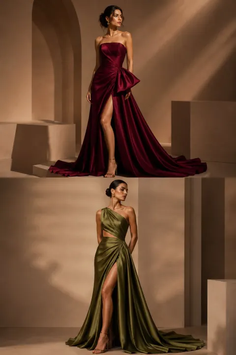 Luxury Haute Couture Editorial Duo