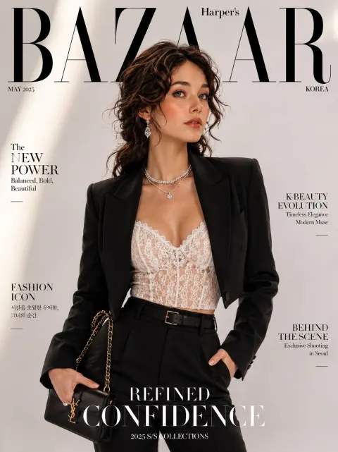 Korean Elegance BAZAAR Cover