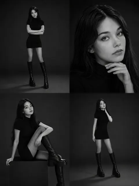 Monochrome Fashion Editorial