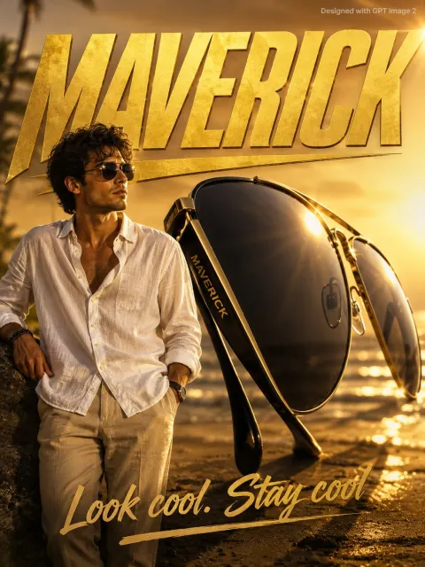 Maverick Shades Summer Lifestyle Ad