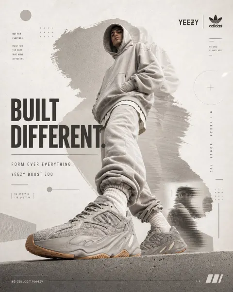 Yeezy Minimal Rebellion Collage