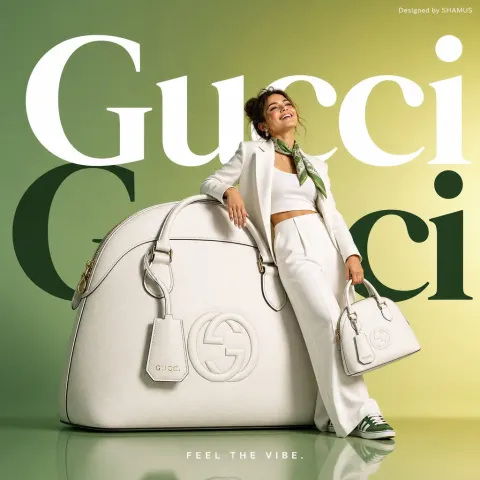 Gucci Minimalist Fashion Ad