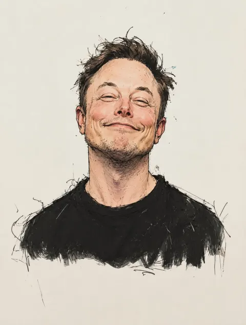 Celebrity Caricature Portrait Series