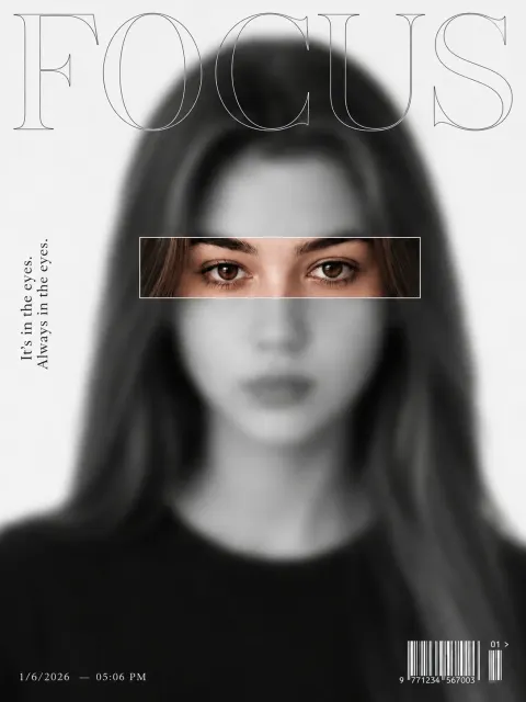 Focus Eyes: Vogue Cover Art
